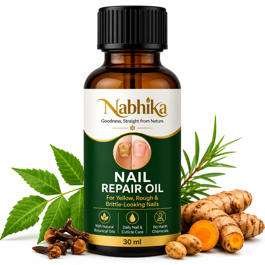 Nabhika Nail Repair and Cuticle Oil bottle