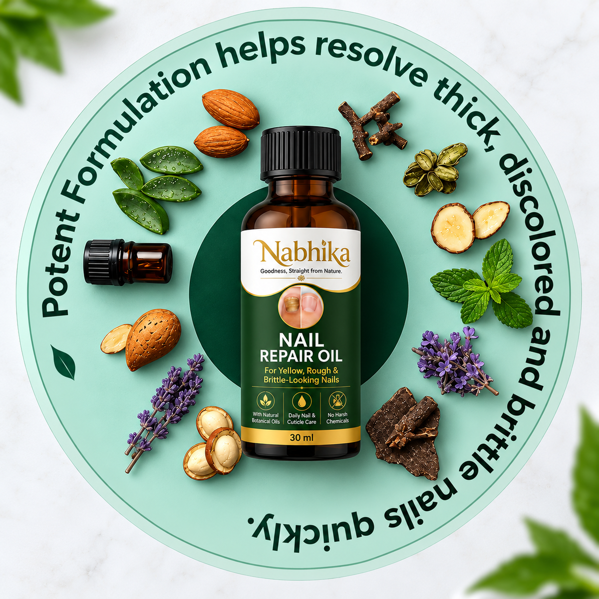 Nabhika™ Nail Repair Oil